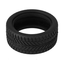 Load image into Gallery viewer, 4PCS RC 1:10 Upgrade On-Road Car Beard Pattern Rubber Tires Black
