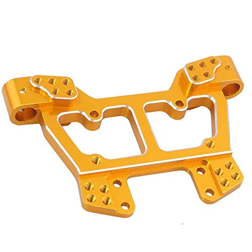 Toyoutdoorparts RC 108022(08012) Gold Aluminum Shock Tower for 1:10 Off-Road Truck Buggy