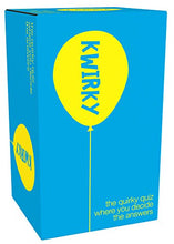 Load image into Gallery viewer, Games Adults Play Kwirky Trivia Game, Blue
