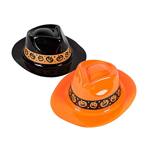 Kids Halloween Fedora Hats - Apparel Accessories - 12 Pieces