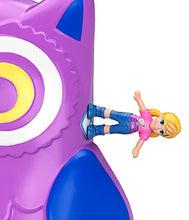Load image into Gallery viewer, Polly Pocket Pocket World Owlnite Campsite Compact with Fun Reveals, Micro Polly and Shani Dolls, Boat and Sticker Sheet for Ages 4 and Up [Amazon Exclusive]
