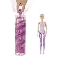 Load image into Gallery viewer, Barbie Color Reveal Doll with 7 Surprises: 4 Mystery Bags; Water Reveals Dolls Look &amp; Color Change on Bodice &amp; Hair; Shimmer Series; [Styles May Vary]
