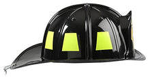 Load image into Gallery viewer, Aeromax Black Fire Chief Helmet
