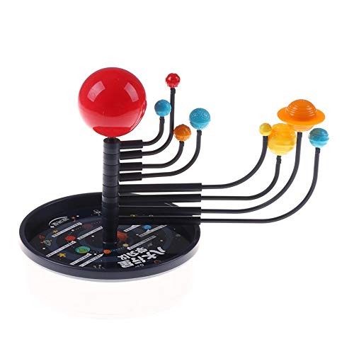 BARMI DIY Eight Planets Solar System Model Assembling Teaching Aids Kids Education Toy,Perfect Child Intellectual Toy Gift Set