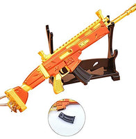 Golden Gun Scar Bolt-Action Sniper Rifle Legendary Guns Keychain for Games Collections Party Gift Alloy Metal Sinper Rifle Toys