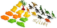 Load image into Gallery viewer, CoolSand 3D Sandbox - Dino Discovery Edition - Set Includes: 1 Pound Moldable Indoor Play Sand, Shaping Molds, Dinosaur Figures and 3D Tray
