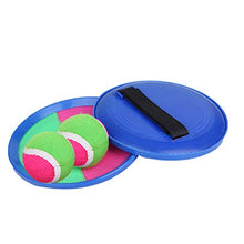 Load image into Gallery viewer, BESPORTBLE 1 Set of Kids Toss Catch Ball Set Toss and Catch Paddle Game Set with 4 Balls - Blue
