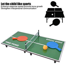 Load image into Gallery viewer, QYSZYG Table Tennis Table, Table Tennis Table Games, Folding Table Tennis Table, Parent-Child Entertainment Toys, Sturdy, wear-Resistant and Durable, Long Service Life
