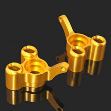 Load image into Gallery viewer, Toyoutdoorparts RC 166012(06044) Gold Alum Rear Hub Carrier(L/R) Fit HSP 1:10 Nitro Off-Road Buggy
