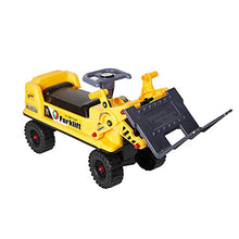 Load image into Gallery viewer, COLOR TREE Ride-on Forklift Construction Truck Toy for Children,Sound, Lifting, Loading and Unloading, Sliding Function
