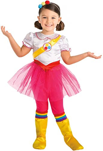 Studio Halloween True and The Rainbow Kingdom Deluxe Girl's Costume (2T), Multi-color