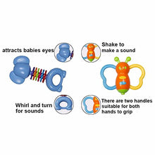 Load image into Gallery viewer, Babies Teethers Toys, 8pcs Babies Grabs Teethers Toys Educational Toys Gifts Sets for 3, 6, 9, 12 Month Newborns Infants
