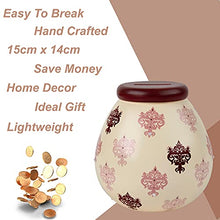 Load image into Gallery viewer, Pot of Dreams Money Box | Fleur de LYS | Piggy Bank | Gift Idea for Her, Multi, One Size
