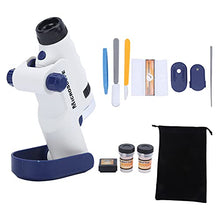 Load image into Gallery viewer, Vbestlife Child Microscope Kit, Mini 60X-120X Magnification Precise Focus Kids Beginner Microscope Science Kit
