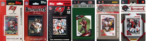 NFL Tampa Bay Buccaneers Six Different Licensed Trading Card Team Sets
