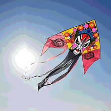 Load image into Gallery viewer, LSDRALOBBEB Kites for Kids Kites for The Beach Chinese Style Kite with Kite String and Kite Reel,Easy to Fly for Beginner Kite with Tail for Outdoor Beach 928(Color:1000M LINE)
