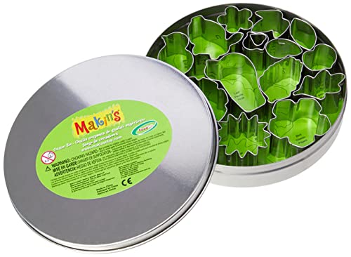 Makin's USA Makin's Clay Cutters 15 kg Flowers and Leaves, Transparent