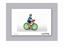 Load image into Gallery viewer, Yo-Yee Flash Cards - Sports and Actions Picture Cards - English Vocabulary Cards for Toddlers, Kids and Children - Including Teaching Activities and Game Ideas
