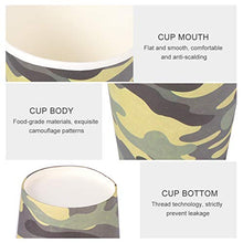 Load image into Gallery viewer, NUOBESTY 41 Pcs Camo Party Tableware Set Camouflage Birthday Party Supplies Disposable Napkin Paper Cup Paper Plate Banner Paper Tissue for Birthday Party Decoration
