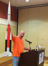 Load image into Gallery viewer, LaserHawk North Coast Rocketry Flying Model Rocket Kit
