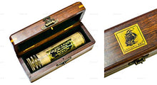 Load image into Gallery viewer, Sailor&#39;s Art Handmade Brass Kaleidoscope with Wooden Box - Vintage Look - Antique Finish - Kaleidoscope for Kids Friends Family Children - 3D Mirror Lens (Style 1)
