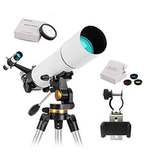 Load image into Gallery viewer, LXING Telescope for Kids Telescopes for Adults Astronomical Telescope, Professional High-Magnification High-Definition Deep Space Entry-Level for Children, Portable and Equipped with A Tripod
