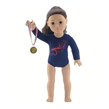 Load image into Gallery viewer, Emily Rose 18 Inch Doll Clothes | Gymnastics Leotard With Mat And Gold Medal! L Fits 18ã¢â€âœ Americ
