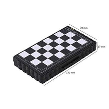 Load image into Gallery viewer, QIAOLI International Chess Mini Chess Folding Portable Magnetic Travel Chess Set Plastic Board Fun Travel Game for Kids Adults Chess Set
