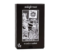 Vieux Monde Express Midnight Rider Tarot Deck and Guide Booklet, Full Deck, 78 Cards, for Divination and Psychic Readings