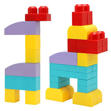 Load image into Gallery viewer, JOYIN 100 Pcs Kids Building Blocks, Building Bricks for Toddlers, 5 Colors 7 Shapes STEM Game Set, Classic Basic Big Large Education Toy for Boys Girls 3+ Years Christmas Birthday Gift
