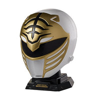 Power Rangers Legacy Mighty Morphin White Ranger Helmet Display Set