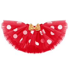 Load image into Gallery viewer, Baby Girl My 2nd Birthday Outfit Mini Bow Two Romper Sequins Polka Dot Tutu Skirt Mouse Ears Headband 3PCS Clothes Set for 1 Year Old Princess Cake Smash Photo Party Dress Costume Black - Two 2 Years
