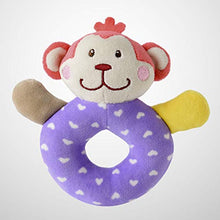 Load image into Gallery viewer, Toyvian Infant Rattles Baby Rattles Handbells Monkey Baby Hand Grip Rattles Toy Baby Grip Development Stuffed Doll Stuffed Doll Plush Toy for Toddlers
