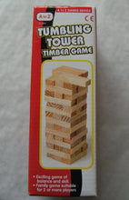 Load image into Gallery viewer, Wood Tumbling Tower Large
