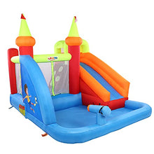 Load image into Gallery viewer, LALAHO Inflatable Bounce House with Pool and Slide,Water Slide Bouncer for Kids,360270210cm Jumping Castle
