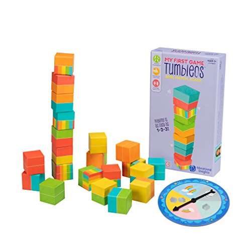 Educational Insights My First Game: Tumbleos, Stacking & Counting Game, Toddler Toys, Ages 3+