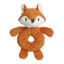 Load image into Gallery viewer, Ebba - Woodland - 6.5&quot; Foxie Ring Rattle
