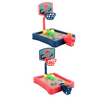 TOYANDONA 2 Sets Basketball Shooting Game 2-Player Desktop Table Basketball Games Classic Arcade Games Basketball Hoop Set Fun Sports Toy for Adults