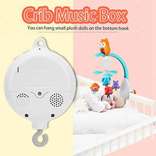 Load image into Gallery viewer, ViaGasaFamido Electric Rotating Music Box,Baby Infant Crib Bed Hanging Musical Bell Electric Music Box 12pcs Sweet Melodies
