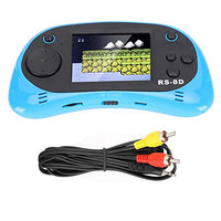 Zopsc 2.5 inch Retro Game Mini Game Controller Game Box Handheld Gamepad Color Screen 260 Built-in Games Gaming Controller Blue(Blue)
