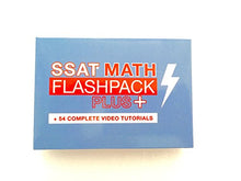 Load image into Gallery viewer, SSAT Math Flashpack Flashcards
