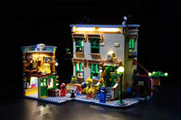 Brick Loot Deluxe LED Light Kit for YOUR LEGO Ideas 123 Sesame Street Set 21324  Great Educational STEM Project - NOTE: The Model is NOT Included
