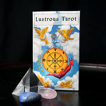 Load image into Gallery viewer, Da Brigh Lustrous Tarot Deck, Tarot Cards with Guide Book, Tarot Cards for Beginners, Alternative to Radiant Rider Tarot and Radiant Waite Tarot, Witches Tarot Deck
