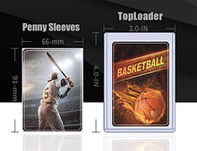 Load image into Gallery viewer, 40 Counts Top loaders Card Sleeves for Trading Cards, TopLoader Card Protectors Fit for Pokemon, YuGiOh!, MTG, Baseball and Sports cards
