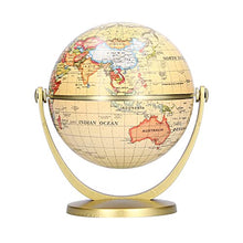 Load image into Gallery viewer, Shanrya Geography Globe, Globe Rotating Earth Geography Globe Home Decor Rotating Globe for School for Office for Home
