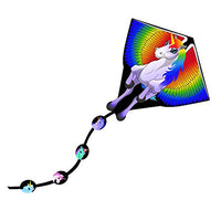 X Kites DLX Diamond Nylon Kite, Unicorn, 26 Inches