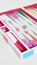 Load image into Gallery viewer, Jonathan Adler Backgammon Set - Rainbow, Multi
