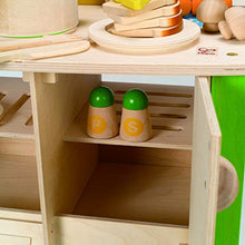 Load image into Gallery viewer, Hape My Creative Cookery Club Kid&#39;s Wooden Play Kitchen
