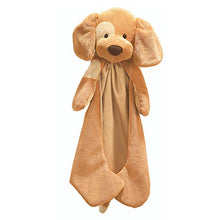 Load image into Gallery viewer, Baby GUND Spunky Huggybuddy Stuffed Animal Plush Blanket, Beige, 15&quot;
