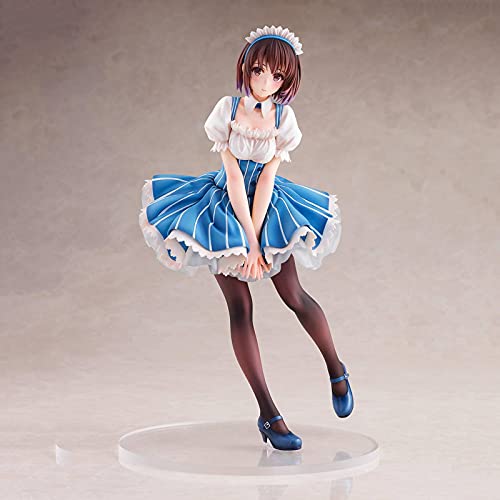 NC Anime Action Figures, 24cm Katou Megumi Toy Model Handmade Statue Ornaments Exquisite Birthday Gifts for Fans and Friends
